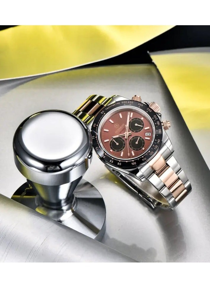 BERSIGAR - Bersigar BG-1664 Luxaura Design Stainless Steel Water Resistant Watch - Image 1