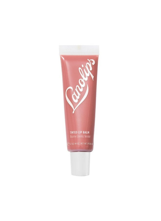 Lanolips - Tinted Lip Balm - Lip Moisturizer With Lanolin Oil For Shiny, Hydrated Lips - Hydrating Tinted Lip Gloss Tube For Dry Lips - Perfect Nude (12.5G / 0.44Oz) - Image 1