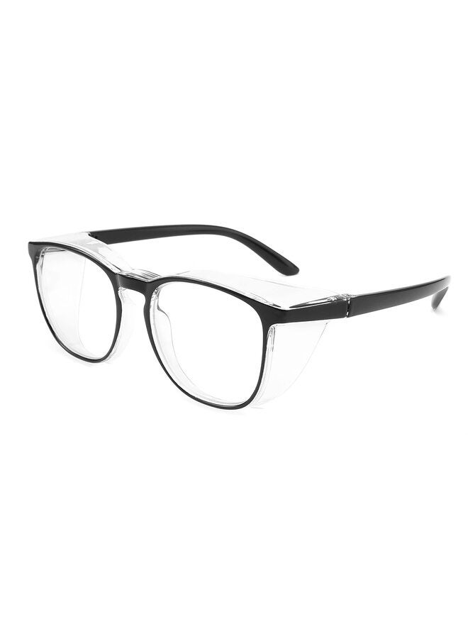 Safety Glasses Anti Fog Goggles Protective Eyewear Blue Light Blocking Anti Dust UV Protection Glasses For Men Women (Black) - Image 4