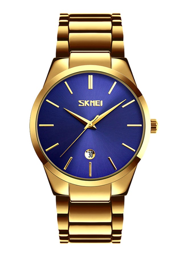Men's Waterproof Quartz Metal Analog Watch 9140 - Image 2