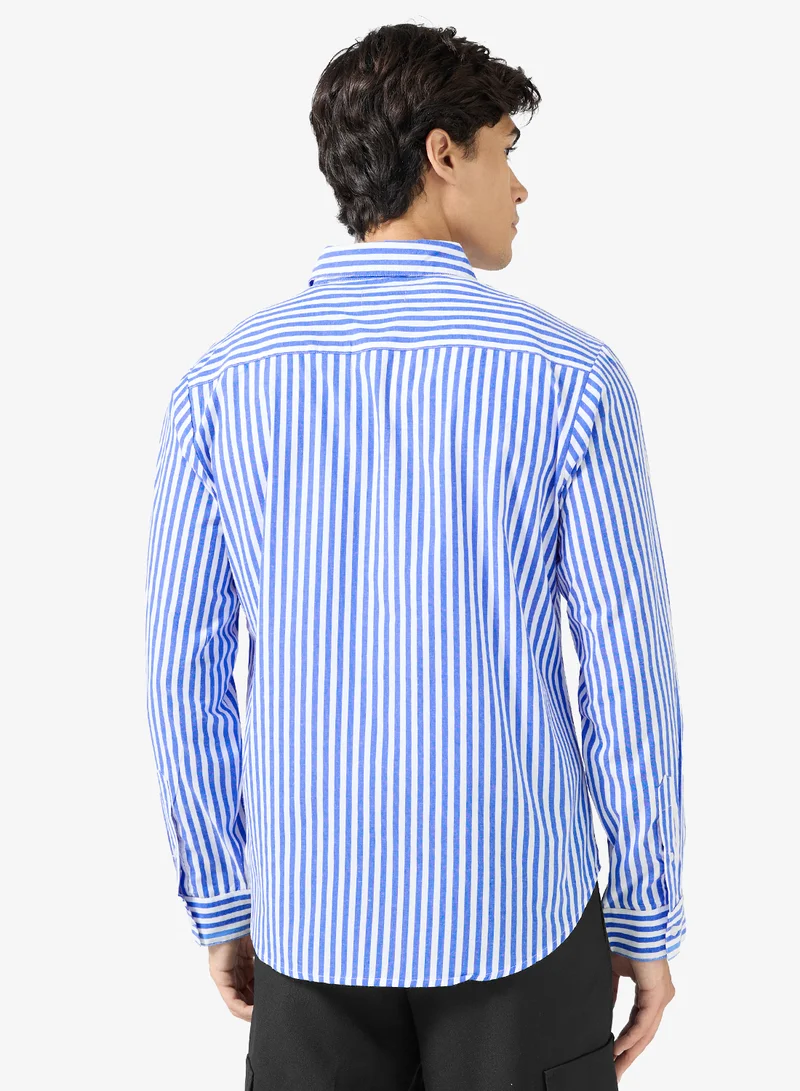 روبرت وود قميص كلاسيكي بقصة عادية