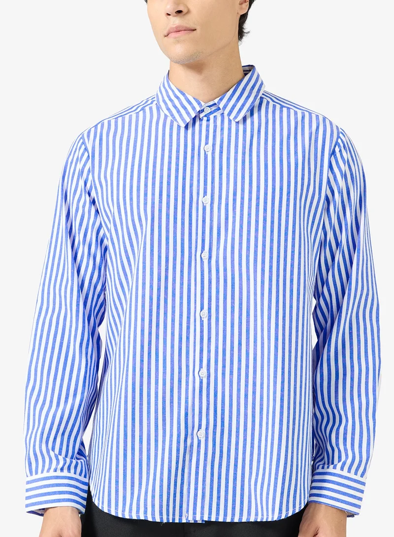 Robert Wood  Regular Fit Classic Shirt for Men | Best Price UAE