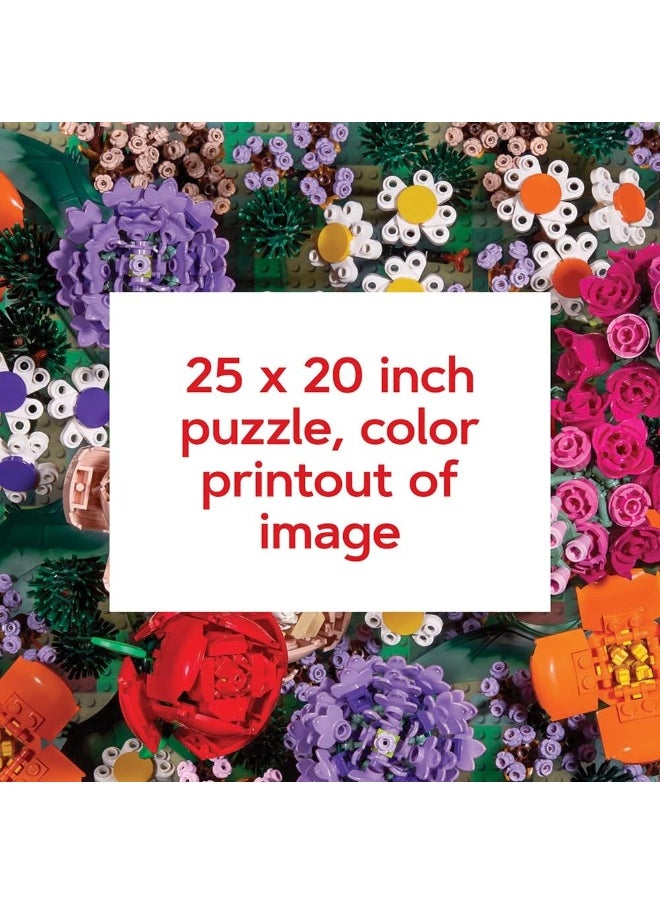 Chronicle Books Chronicle Books Lego Brick Botanicals 1,000-Piece Puzzle  - Image 2