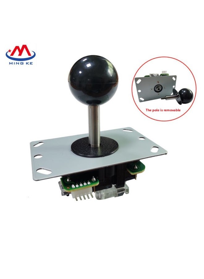 General Imitation Sanhe Rocker Fighting Arcade Game Machine Rocker 5p With Circuit Board Rocker Video Game Accessories-Product Color:Black  - Image 1