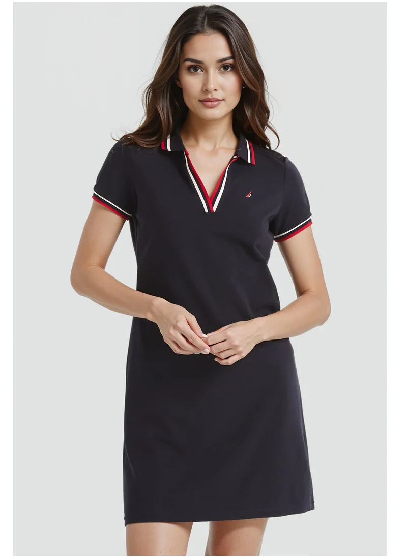 نوتيكا Short sleeve Premium Cotton Knee length Dress