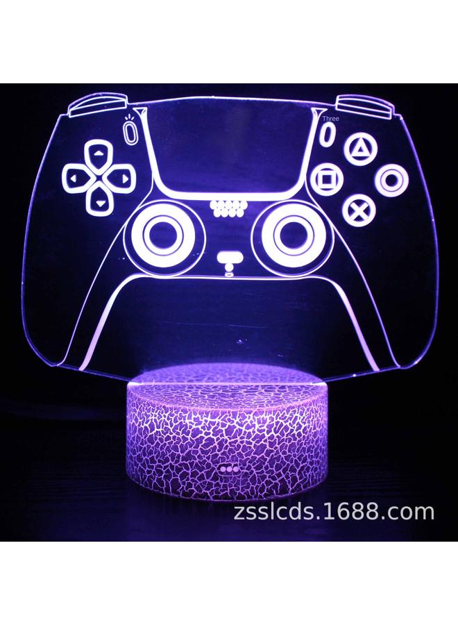 الأزرق جي دبليو Hot Sale Meitou Game Coupet Series 3D Night Light Led التحكم عن بعد ، ضوء طاولة إبداعي ملون يعمل باللمس - Image 1