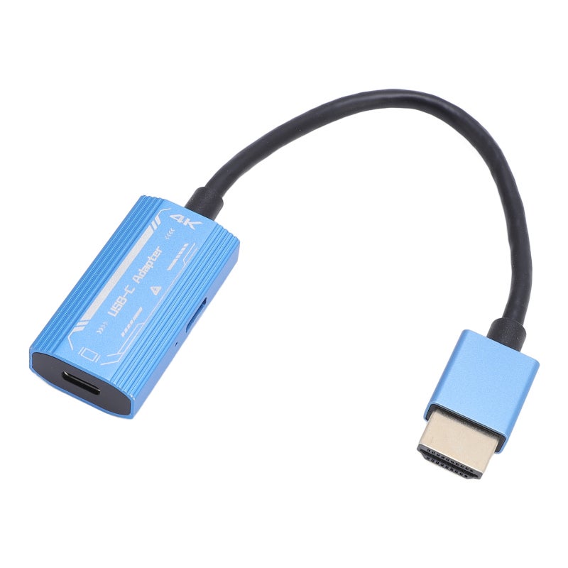 HD Multimedia Interface To USB C Adapter: 4K 60Hz, PD 100W, Aluminum Shell, Plug And Play - Bidirectional Transmission, Strong Compatibility For AR/XR Glasses, Switch, Laptops, Phones, Projectors - Image 2