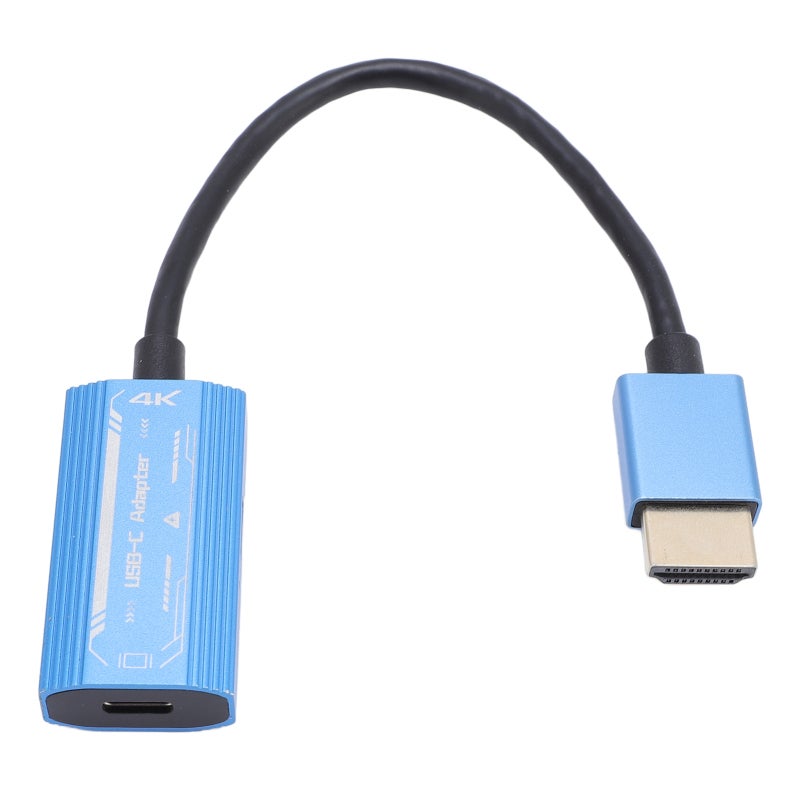 HD Multimedia Interface To USB C Adapter: 4K 60Hz, PD 100W, Aluminum Shell, Plug And Play - Bidirectional Transmission, Strong Compatibility For AR/XR Glasses, Switch, Laptops, Phones, Projectors - Image 1