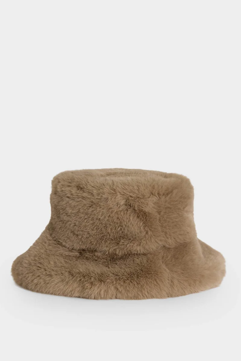 Woman Animal Print Bucket Hat