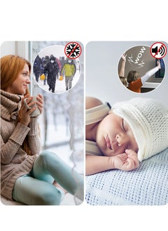 واي آند دي Door Draft Stopper for Bottom of Weather Stripping Seal Strip Interior Against Drafts Dust Noise Animals 1M  - Image 5
