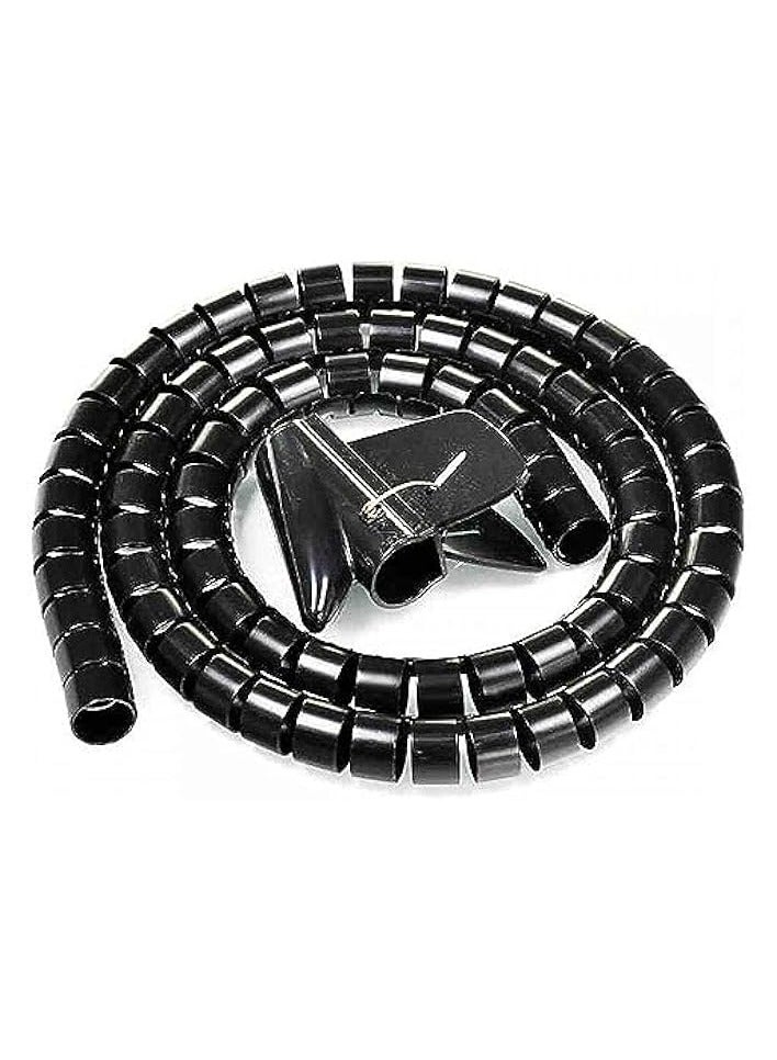 erorex Cable Zipper Cord Organizer Wire Management (Black) - Image 3