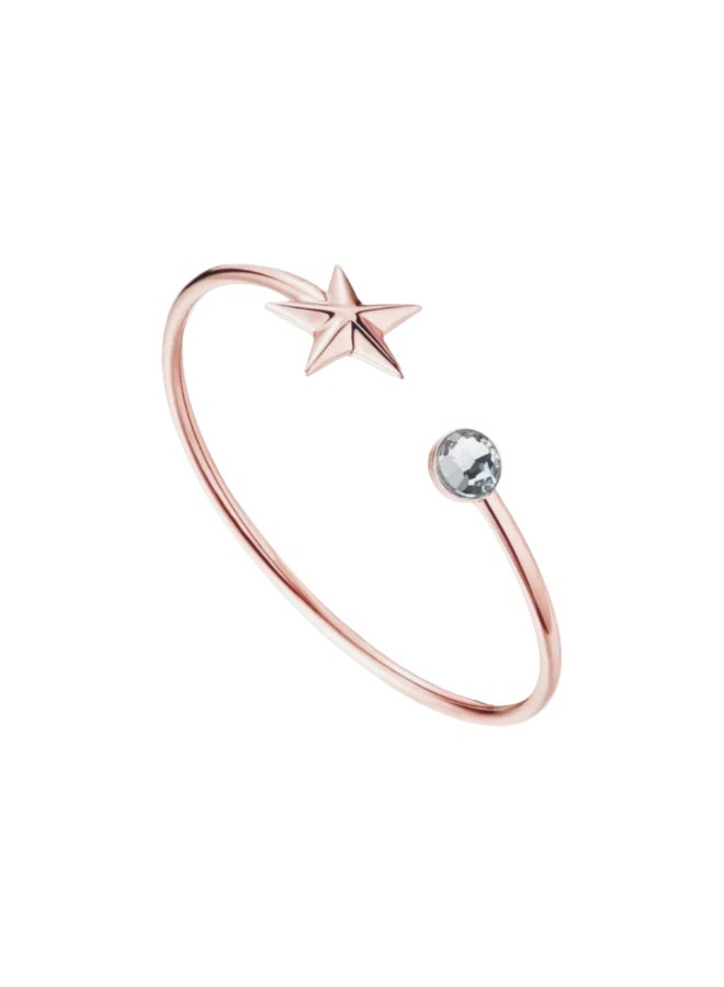 ZINK Women's Rose Gold Stainless Steel Bracelet | ZFBG002RGC - Image 1