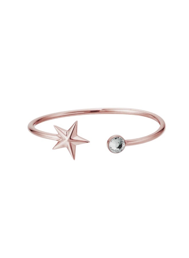 ZINK Women's Rose Gold Stainless Steel Bracelet | ZFBG002RGC - Image 2