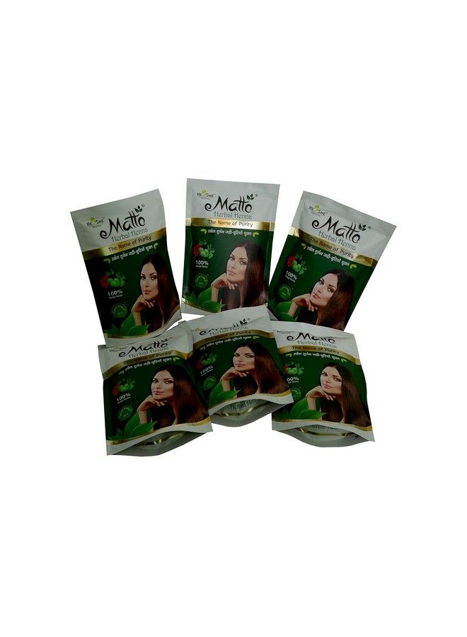 Matto Herbal Mehandi 60 Gm (6 Pcs Set) - Image 5