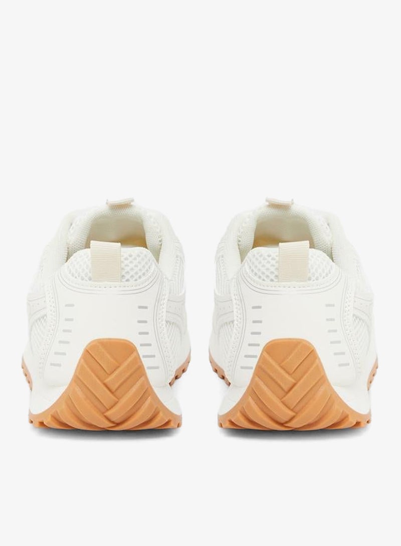 Styli Active Women White Mesh Sneakers - Image 5