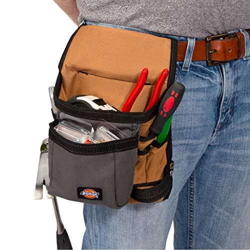 Dickies Work Gear 57021 Grey/Tan 8-Pocket Pouch - Image 5
