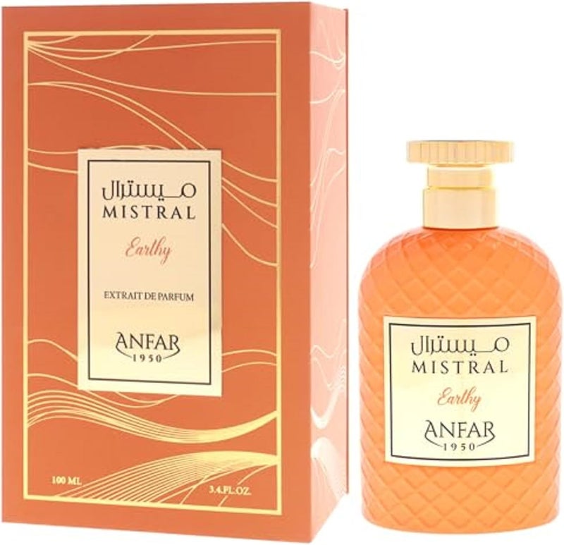 Anfar عطر أنفار ميسترال إيرثي إكستراكت دي بارفان بخاخ للجنسين - 3.4 أونصة - Image 4