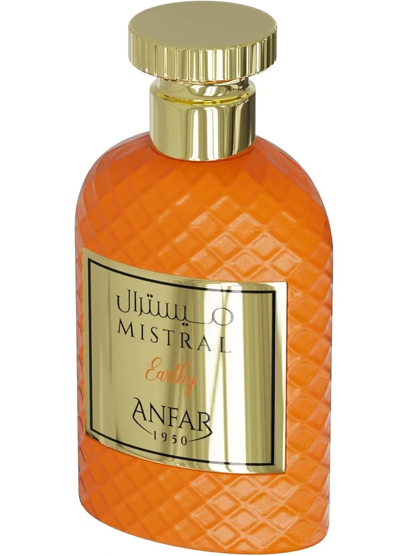 عنفر أنفار ميسترال إرثي أو دو بارفان 100 مل – عطر حمضي حار للجنسين يدوم طويلاً مع القرفة والهيل والبرغموت