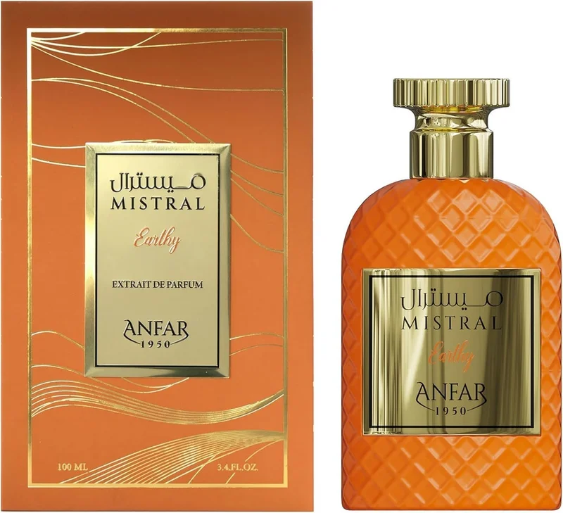 عنفر أنفار ميسترال إرثي أو دو بارفان 100 مل – عطر حمضي حار للجنسين يدوم طويلاً مع القرفة والهيل والبرغموت