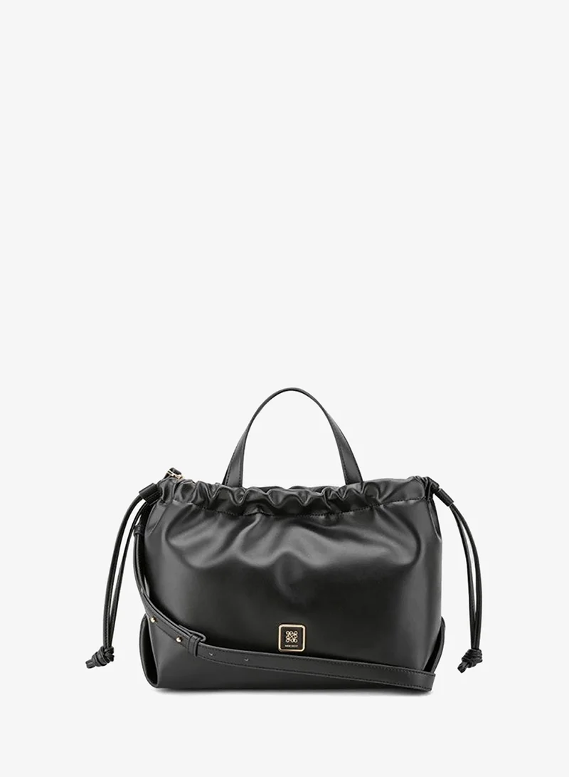 SUDNEY Logo Detail Drawstring Bag