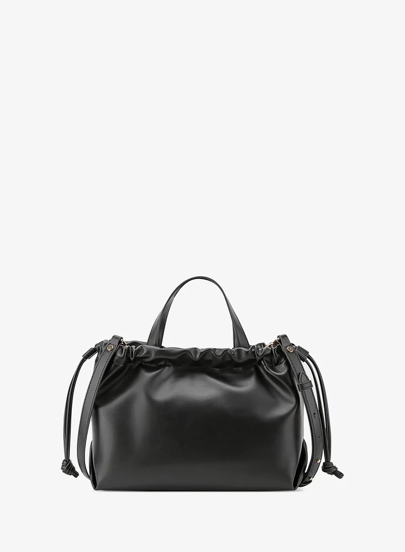 Nine West  SUDNEY Logo Detail Drawstring Bag for Women | Best Price UAE