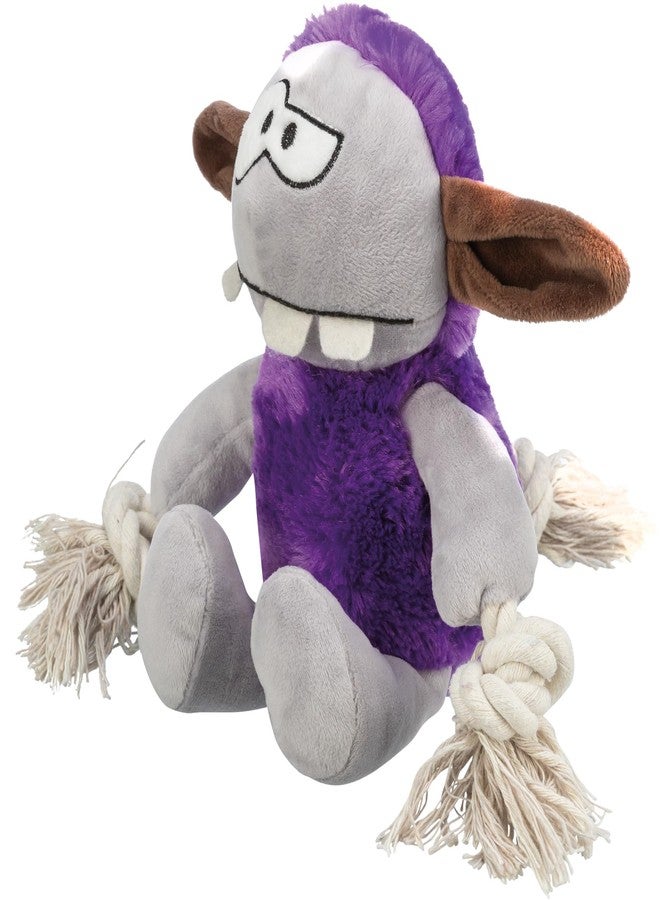 تريكسي لعبة تريكسي الوحشية القطيفة للكلاب، لعبة مضغ ناعمة ومريحة مصنوعة من البوليستر، لطيفة على الأسنان واللثة، مثالية للراحة واللعب والترابط، مناسبة لجميع سلالات الكلاب - Image 2