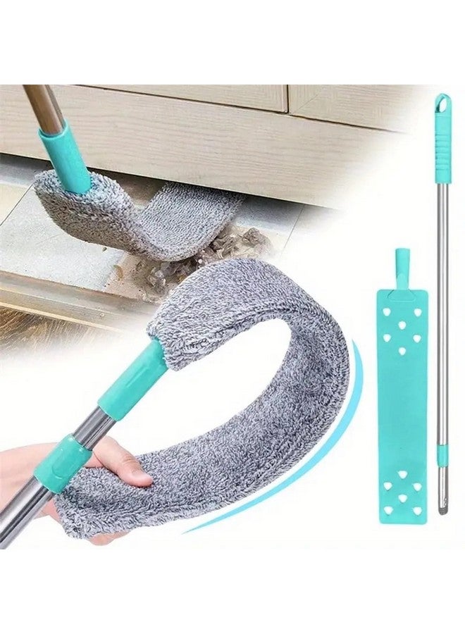 DODGE 'N WOLVES Gap Dust Cleaner Under Appliance Microfiber Duster Dust Brush with Extension Pole (36 to 55 Inches) Cleaning Duster for Bed High Ceilings Furniture Bottom Household Gap Duster - Image 1