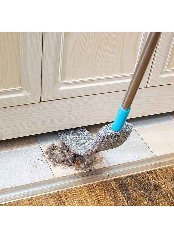 DODGE 'N WOLVES Gap Dust Cleaner Under Appliance Microfiber Duster Dust Brush with Extension Pole (36 to 55 Inches) Cleaning Duster for Bed High Ceilings Furniture Bottom Household Gap Duster - Image 2