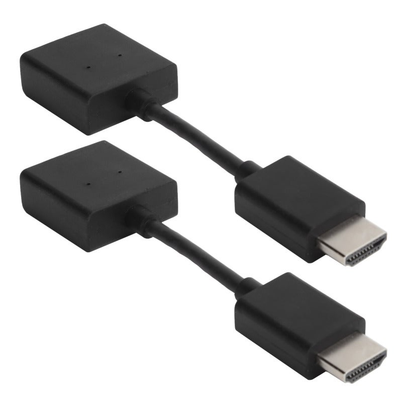 كابل تمديد وسائط متعددة عالي الوضوح 19+1 متوافق مع HDMI ذكر إلى أنثى إصدار 2.0 - محول دوار قابل للتعديل كابل تمديد فيديو كامل الوضوح 4K للتلفزيونات المثبتة على الحائط وأجهزة العرض - Image 1