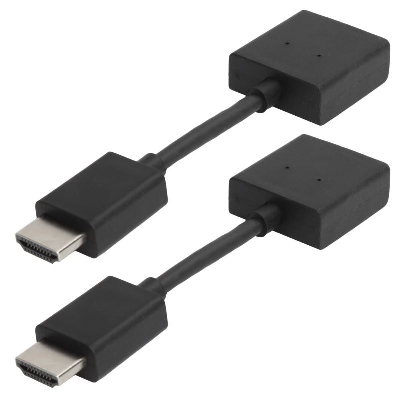 كابل تمديد وسائط متعددة عالي الوضوح 19+1 متوافق مع HDMI ذكر إلى أنثى إصدار 2.0 - محول دوار قابل للتعديل كابل تمديد فيديو كامل الوضوح 4K للتلفزيونات المثبتة على الحائط وأجهزة العرض - Image 2