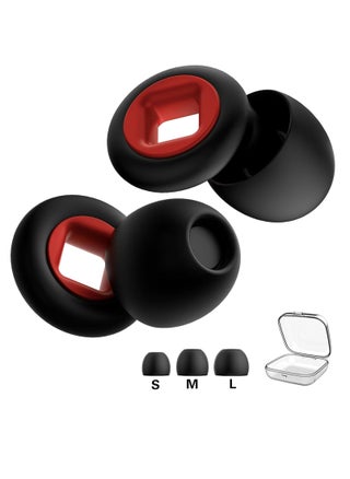 Super Soft Silicone Reusable Ear Plugs, 28dB Noise Reduction, 6 Sizes S/M/L Tips for Sleep, Concerts, Noise Sensitivity. - pzsku/ZD2B424C3718ABE63DCEBZ/45/_/1735357607/791b2d8b-8e11-4564-9a10-dcd455affeeb