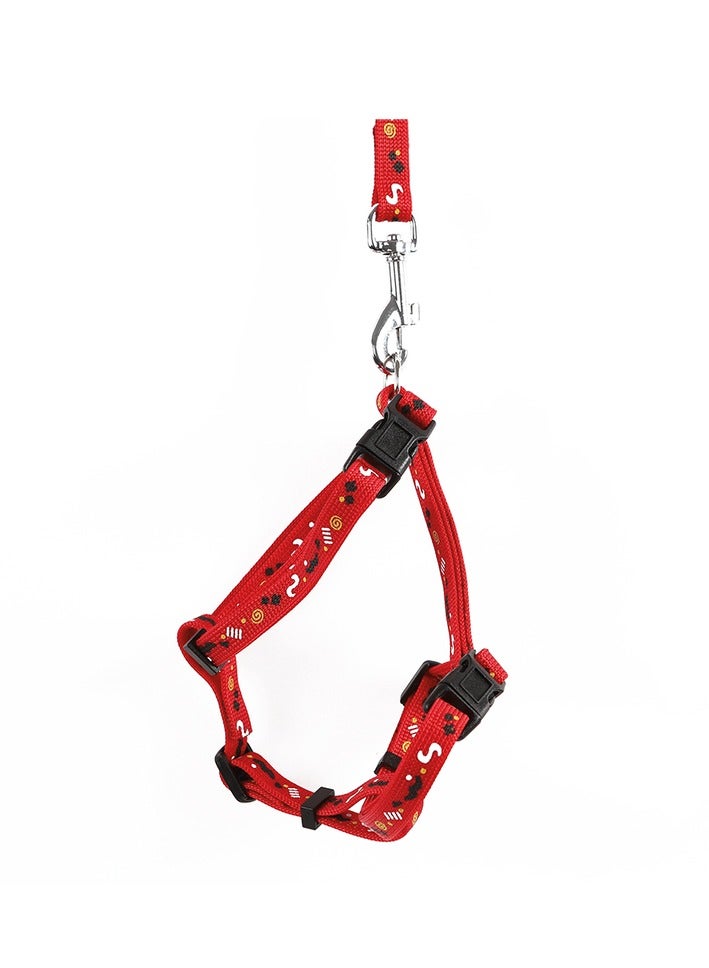 M-PETS Catogo Cat Harness and Leash Set( Red) - Image 2