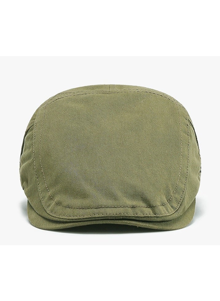 Men's Cotton Flat Ivy Gatsby Newsboy Driving Hat - Image 2