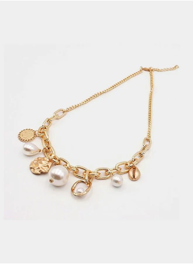 ستايلي Styli Multi Drop Necklace