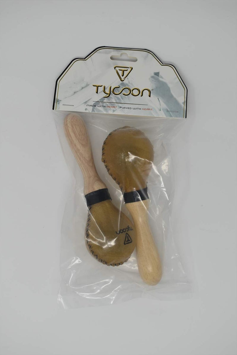 Tycoon Percussion Medium Rawhide Maracas - Image 3