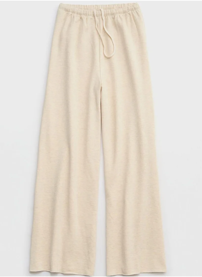Aerie Wide Leg High Waist Pants