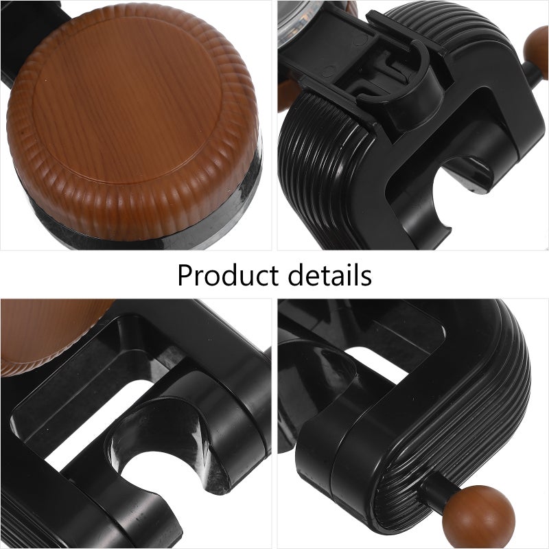 No-Drill Wall Mount Shower Head Holder with Dual Hooks for Bath Accessories - Image 3
