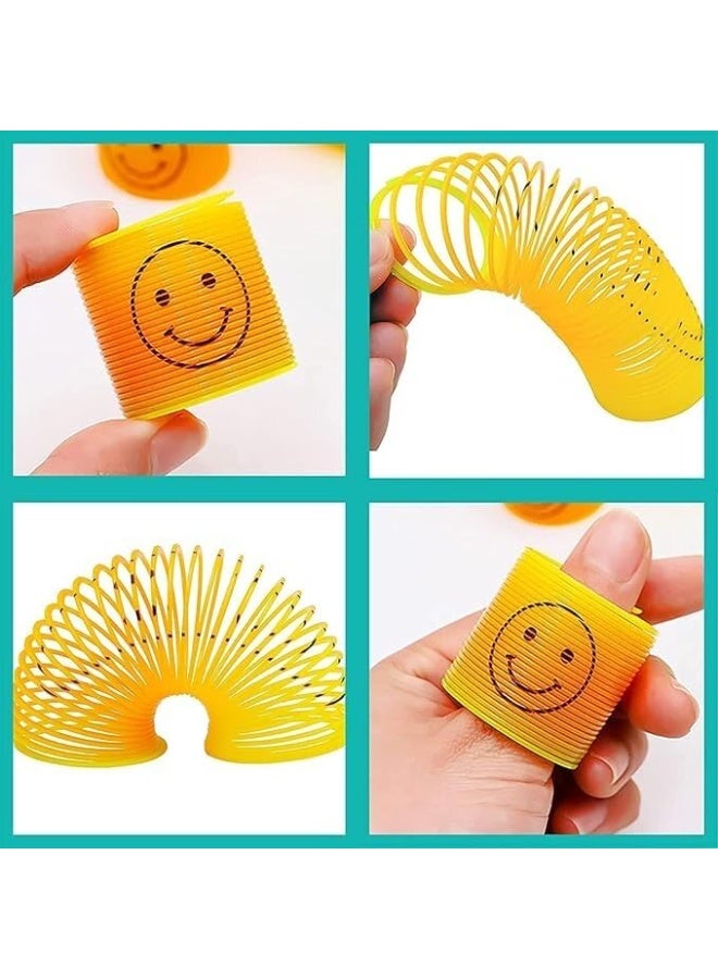 هدايا حفلات مبتسمة لحفلات أعياد الميلاد للأطفال - 24 قطعة من ألعاب هدايا عيد الميلاد الربيعية للبنات والأولاد، هدايا إرجاع لحفلات أعياد الميلاد للأطفال، هدايا عيد الميلاد للأطفال، حقيبة هدايا بيناتا صغيرة بكميات كبيرة - Image 5