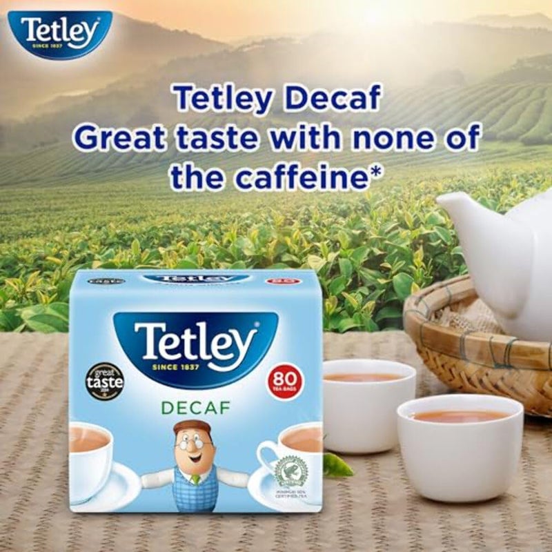 Tetley أكياس شاي تيتلي منزوعة الكافيين - 80 كيس - Image 3