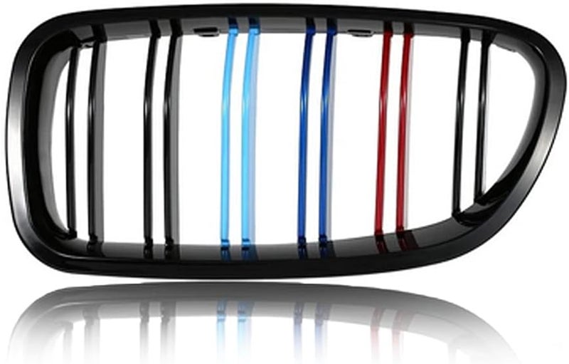Avsty Tonee Front Kidney Grille for BMW 5 Series F10 F11 F18 M5 528i 535i 550i (M Color) - 2Pcs - Image 3