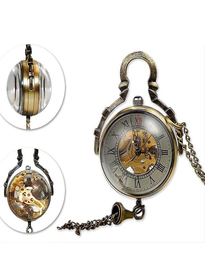 Mark Fairwhale New Retro Flip Pendant Commemorative Watch  - Image 4