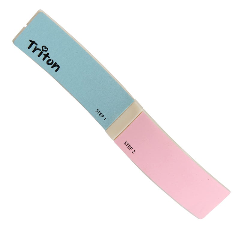 TRITON Professional 4 in 1 Double Sided Nail Filer/Emery Board/Soft Buffer/Polisher, Reusable File Manicure Pedicure Tool for Home and Salon Use - Image 3