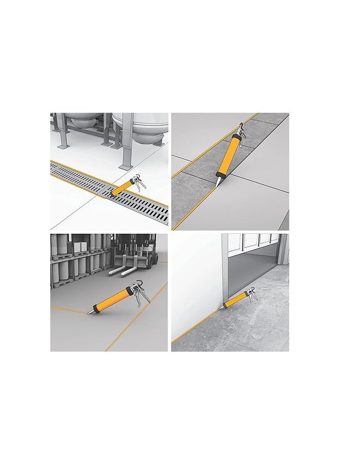 SIKA - Multipurpose Elastic Floor Joint Sealant For Indoor And Outdoor Applications - Sikaflex PRO-3 Purform Grey - Moisture-Curing - 600ml Sausage Tube