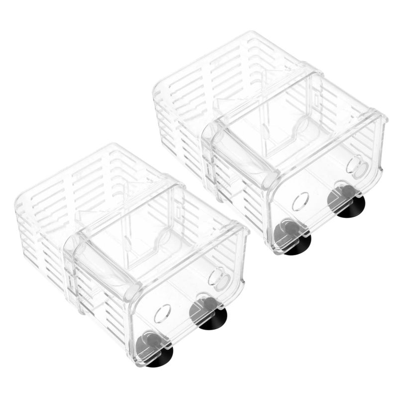Large Aquarium Breeding Box with Suction Cups for Separating Aggressive or Injured Fish - Image 2