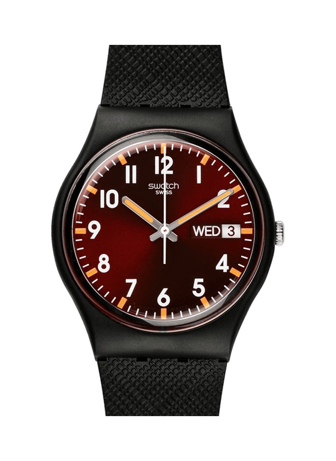 Swatch - Unisex Watch Bio-sourced material Quartz SIR RED - Image 1
