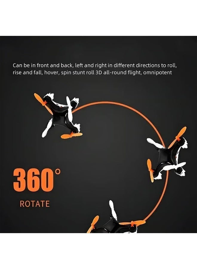 REZZOSS Mini Drone for Kids & Beginners – 2026 New Design RC Quadcopter with Altitude Hold & One-Key Takeoff | 360° Flip Stunt Helicopter with Propeller Guards | Portable Pocket Drone with Storage Case Remote | Indoor Outdoor Toy Gift Boys 8+ - Image 4