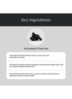 Cymbiotika Activated Charcoal Liquid Supplement With Vitamin E Gut Health & Digestive Support For Adults Helps Cleanse Detox Support Gas Bloating Lemon Cream Flavor Vegan 10Ml Pouches 26 Pack  - Image 4