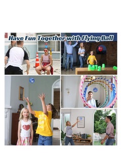 MAGIC VAULT Magic Flying Ball Toy Globe 360°Rotating Hand Controlled Flying Orb Ball Toys Magic Led Lights Controller Mini Drone Flying Toy Boomerang Fly Spinners for Kids Adults Indoor Outdoor Color Blue  - Image 3