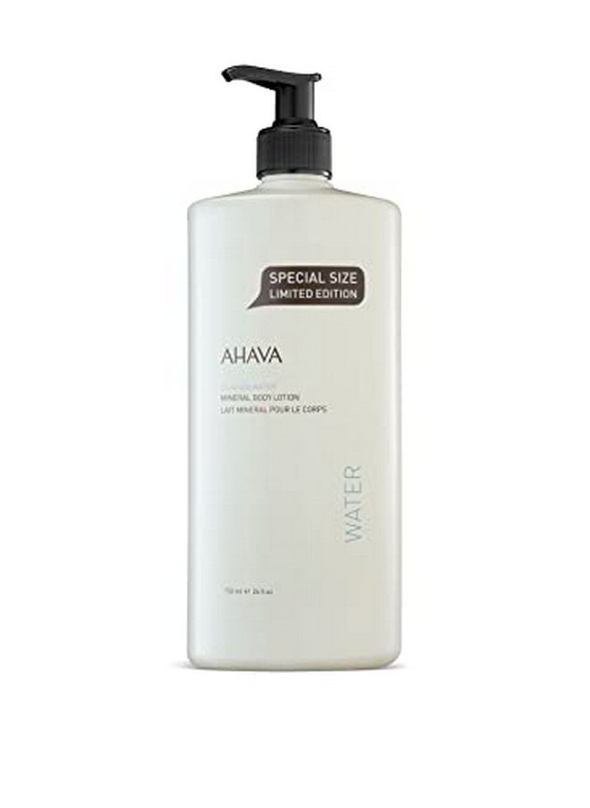 AHAVA Hava Dead Sea Water Mineral Body Lotion Daily Moisturizing & Hydrating Body Lotion With Osmoter Exclusive Blend Of Dead Sea Minerals & Nourishing Botanical Extracts Original 24 Fl.Oz  - Image 1