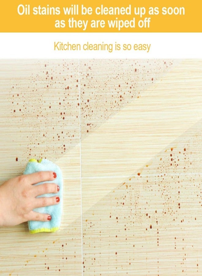 Akki World Kitchen Wall Sticker Tails Oil-Proof Temperature Resistant and Waterproof Transparent Wall Sticker (Size - 45 X 60 cm)(Polyvinyl Chloride) - Image 5